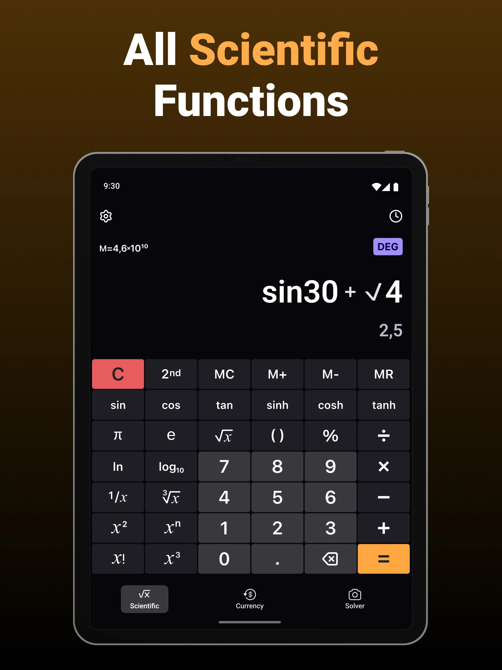 Calculator One screenshot